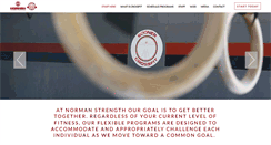 Desktop Screenshot of normanstrength.com