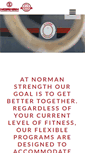 Mobile Screenshot of normanstrength.com